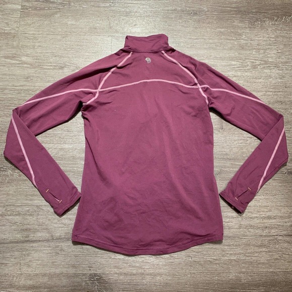 Mountain Hardwear Jacket Womens Small Purple 1/4 Zip Gore Pullover Gorpcore - Picture 7 of 11